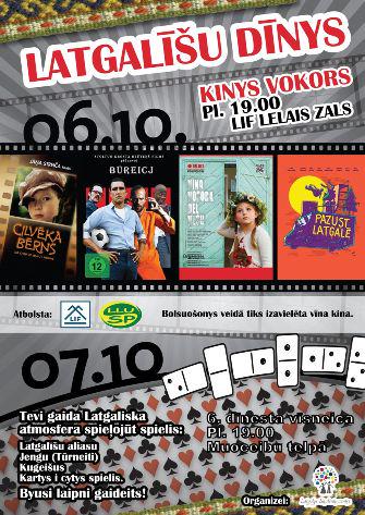 voluuda's tweet photo. Jelgovys birojs aicynoj iz Latgalīšu dīnom Jelgovā 6. i 10. oktobrī- kinys i spieļu vokors kūpā ar @LLu_LIF i @LLUSP http://t.co/FhFR8CU0vx