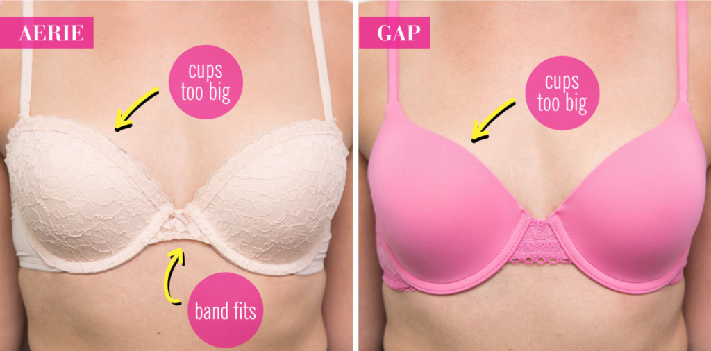 Cosmopolitan on X: 9 women try on 34B bras and prove that bra sizes are  bullish*t:   / X