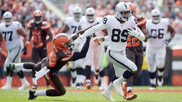 RaidersFr's tweet photo. WR Amari Cooper a été nommé parmi les Rookie of The Week avec ses 8 réceptions et 134 yards http://t.co/sbeE0glIgj