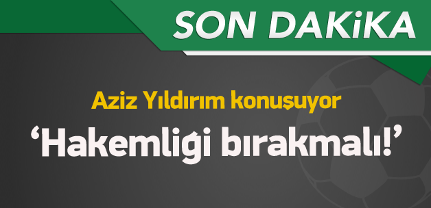 Haber7's tweet photo. Zehir zemberek sözler! 'Hakemliği bırakmalı' http://t.co/pgMaQmrlyx http://t.co/ZFx61AK8YA