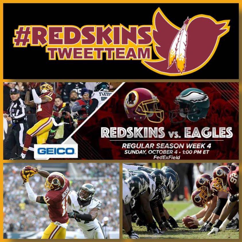 HawkDiesel1906's tweet photo. #HTTR #RedskinsTweetTeam #BeatPhilly #NFCEast Week @Redskins @SportsTalkNC8 @ParkerSports http://t.co/4rtAYzYcB6