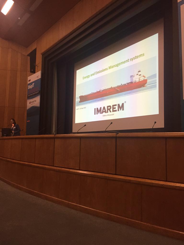 mrvshipping's tweet photo. @IMAREM14 @mrvshipping @netweek_gr  #PositiveEvent#GreenSponsor @IMAREM14  Speaker Helena Athoussaki http://t.co/37jQKkUviY