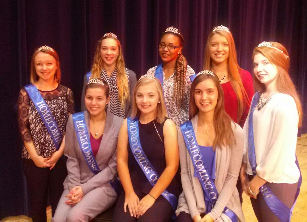 AllThingsBluSF's tweet photo. Springfield HS's 2015 Homecoming Court. http://t.co/fyqXp32F10