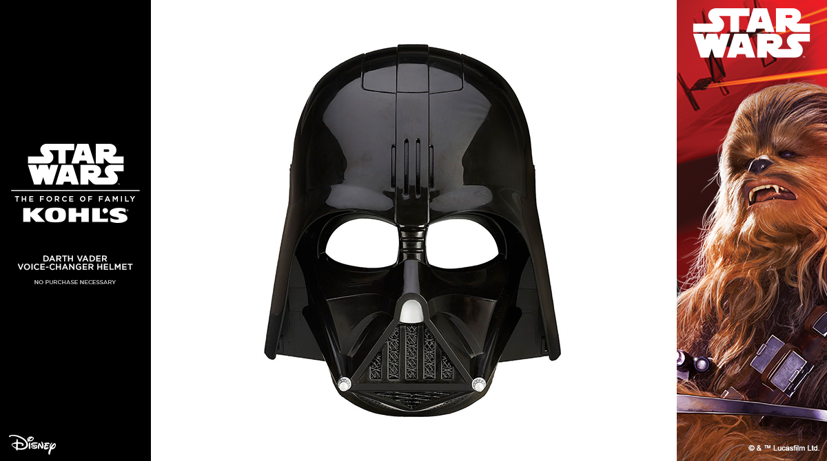 Kohls's tweet photo. RT for a chance to win this #StarWars prize! Ends 10/6. http://t.co/DfF2jXUrJk #ForceOfFamily #KohlsSweepstakes http://t.co/AwrhRdK7H8