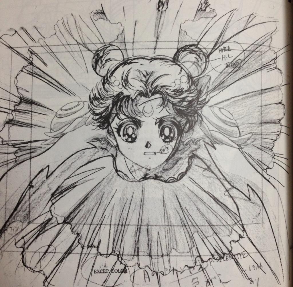 ★貴重品キューティハニーF ★下笠美穂の直筆レイアウト修正画 総作画監督下笠美穂 フィギュア セーラームーン Youtube 貴重品キューティハニーF