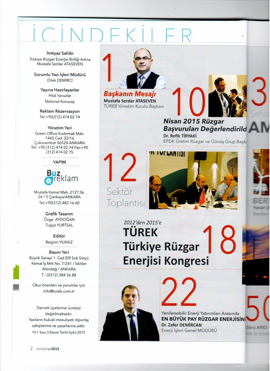 BuzReklam's tweet photo. BUZ REKLAM'ın hazırladığı TÜREB DERGİSİ 3. sayısı yayında! #Yazarlar #tekdileğim  #AramızdaKalmasın #HayırlıSabahlar http://t.co/dRHth1aVd3