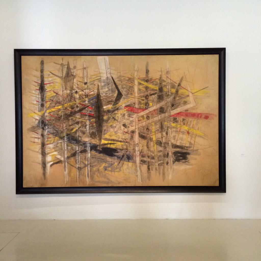 doowneergomit's tweet photo. Wilfredo Lam @centrepompidou. Eclectic background and upbringing create a beautiful unique perspective of world http://t.co/5K3gsYBqa2