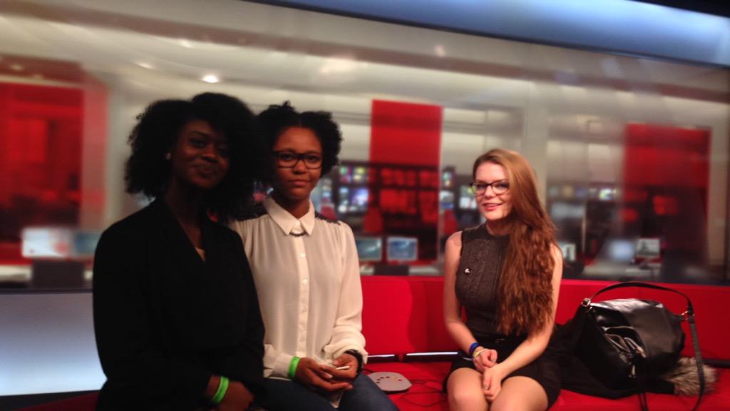 Shanmull97's tweet photo. In my element yesterday at BBC Yorkshire! Got to meet some amazing people and got some create advise! Thank you! http://t.co/TWAhIW9DRp