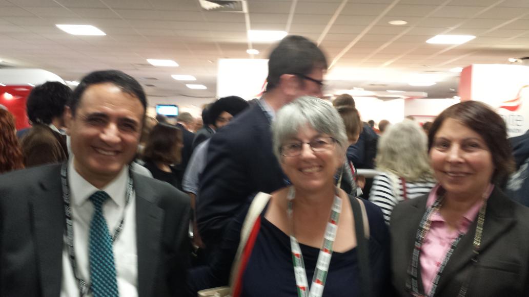 HoAbedini's tweet photo. Great 2 see Julie Ward MEP @julie4nw in Brighton, a powerful voice 4 victims of violation of human rights in #Iran http://t.co/h0ZQrHaetO
