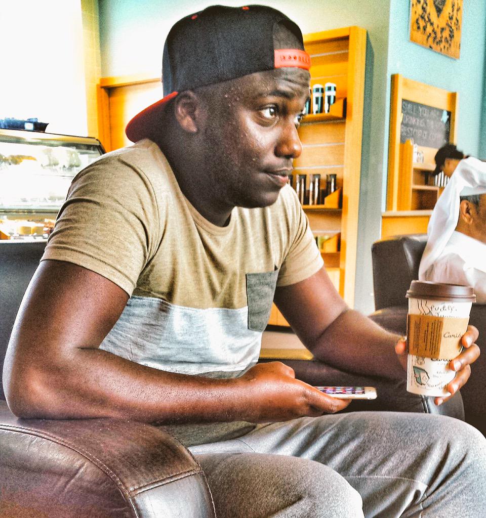 Ishaakcrazy's tweet image. Coffee at nandos Qatar