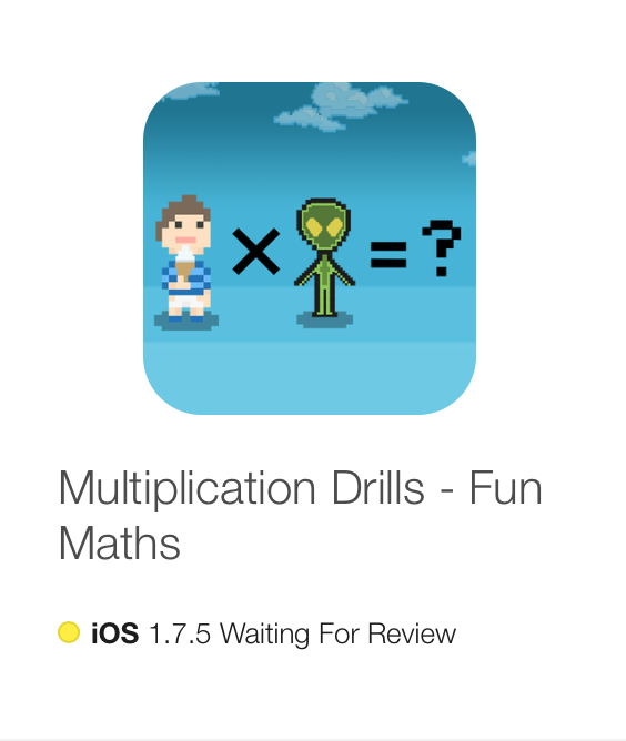mono_interactiv's tweet photo. That's it. Submitted and can't wait to get it on your hand. #mathsxdrills #iosapp #dev #appstore :) http://t.co/CLwcWMmvq6