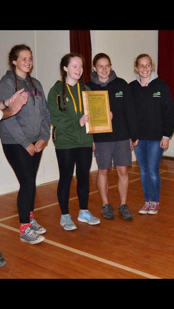 ClaireR_R's tweet photo. trophy presentation on sunday🚶🏼23 miles and still smiling🌸 http://t.co/yg5rHBVyo4