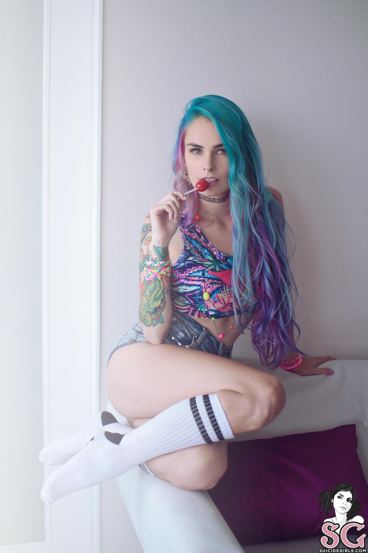 SuicideGirls on Twitter: Ginebra Suicide is the vision of 