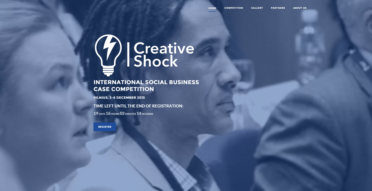 Creative_Shock's tweet photo. Registration is open. Apply as a team or individual at http://t.co/loteRGnJQx until October 18 #ShockTheCreativity http://t.co/EDZv9ryOra