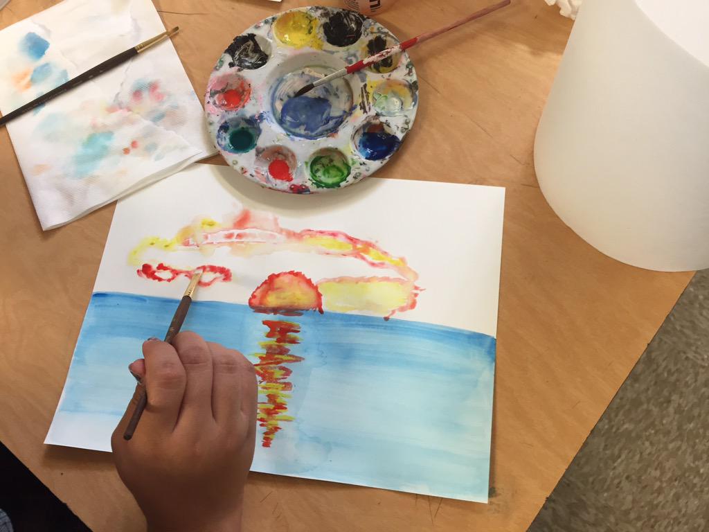 AllTiesTogether's tweet photo. Watercolors on #ChoiceDay #SaveEBA http://t.co/LILFhfAWXj