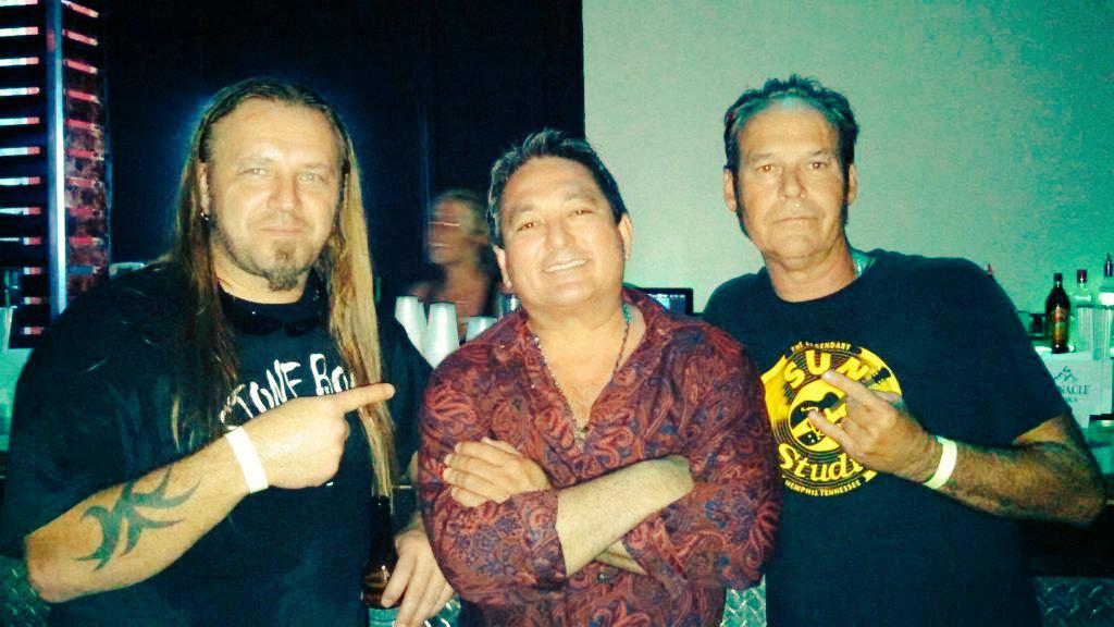 <a href="/StoneBone102/">Stone Bone</a> after set for <a href="/PATTRAVERSBAND/">Pat Travers Band</a> awesome show <a href="/asimjazz90/">Asim  Kolakovic</a> Tommy &amp; Joe #rock #show #blues