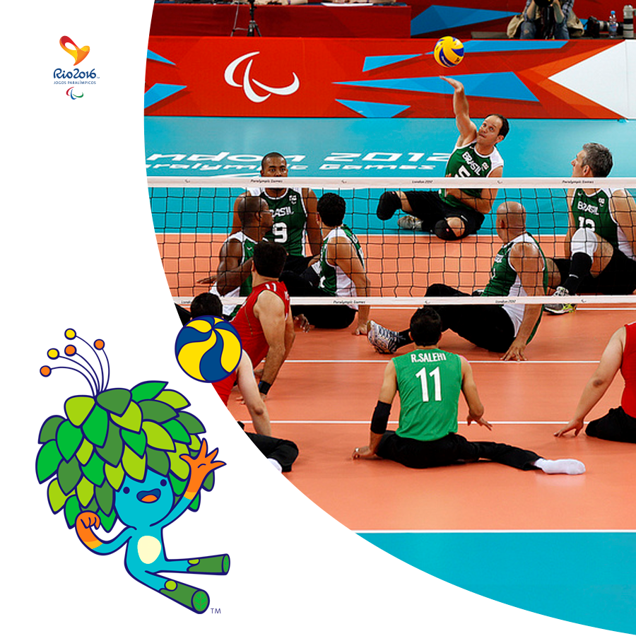 Today training was #SittingVolleyball! The difference to volleyball is we play seated and the net is lower!