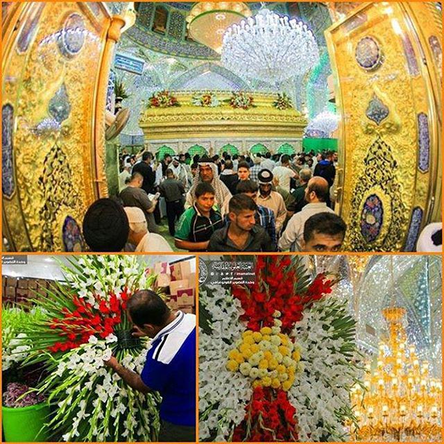 _hj__j's tweet photo. ياعشاق الامير من كنت مولاه فهذا علي مولاه🌹عيد الغدير الاغر🌹مسائكم ولائي علوي🌹🍬🍬 http://t.co/q3Q6V5mGtB