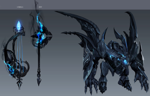 AionSpain's tweet image. Nuevas armas de la instancia Macarna.