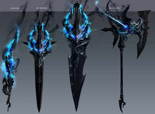 AionSpain's tweet image. Nuevas armas de la instancia Macarna.