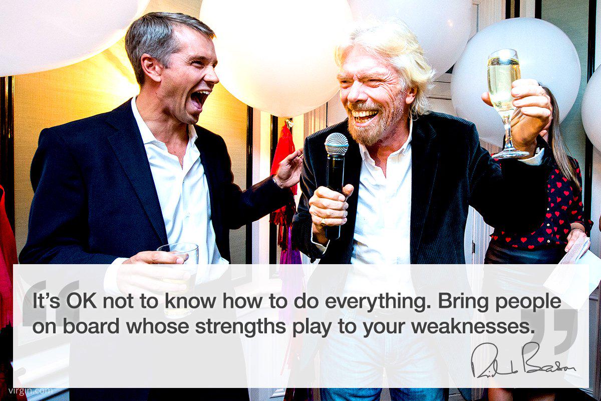 Richard Branson tweet media