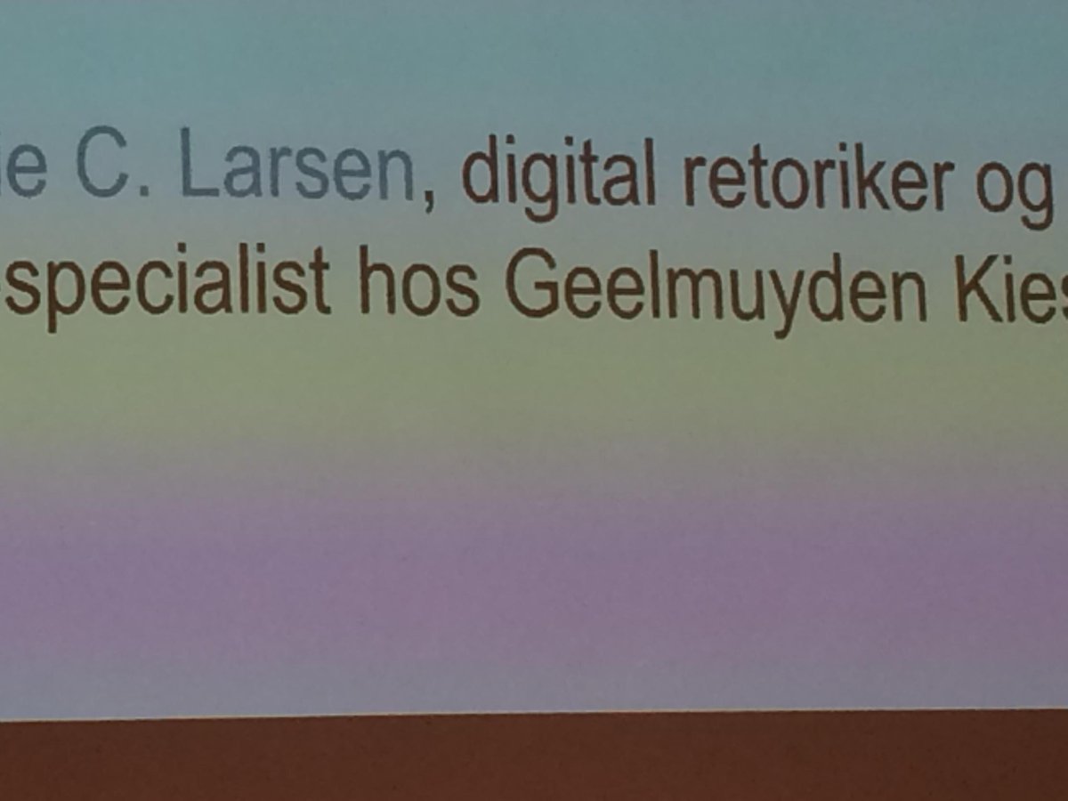 sushegelund's tweet photo. Fed stillingsbetegnelse "digital retoriker". #dkfpol http://t.co/9ucwshsFBt