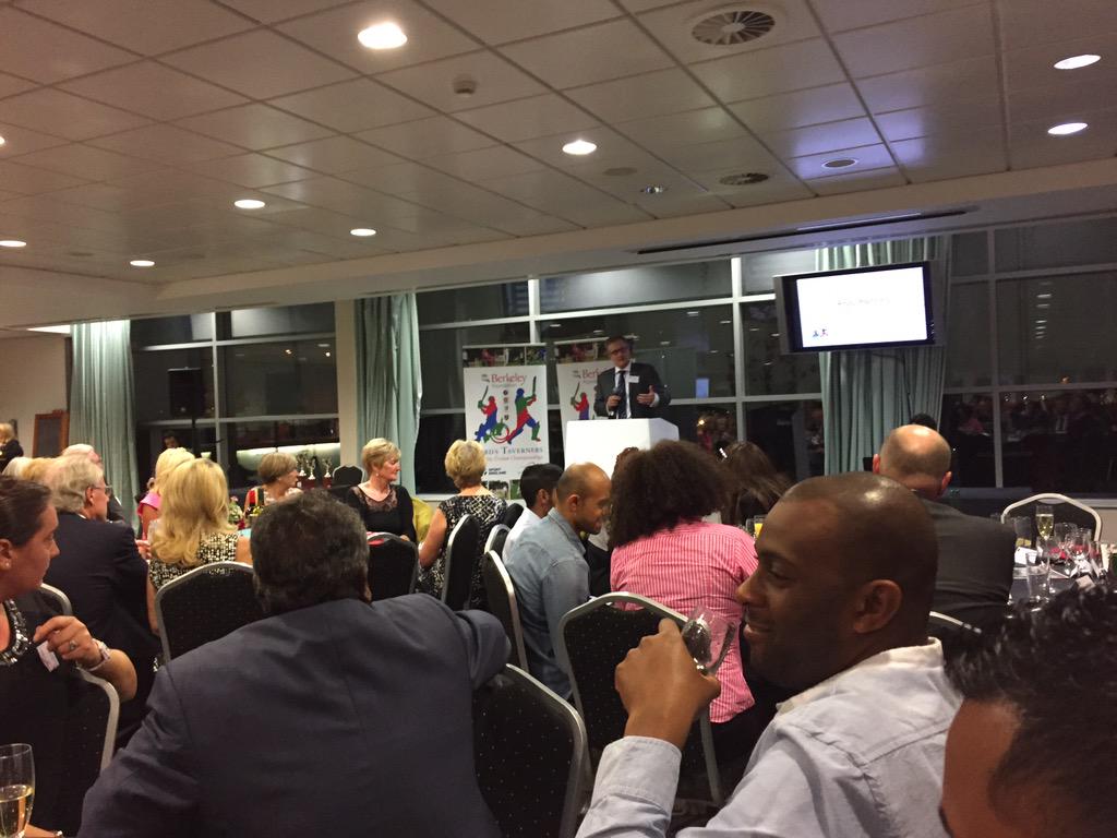 MiddxDisCricket's tweet photo. Glittering @LTDCC_ Awards Evening underway! #TeamMiddlesex http://t.co/K9IyfZV7s1