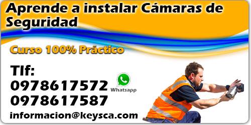 Keys_ec's tweet image. @ECUADOR_COMPRA @anunciate_ec @chutamasbaratoCurso de video-seguridad INSCRIPCIÓN GRATIS