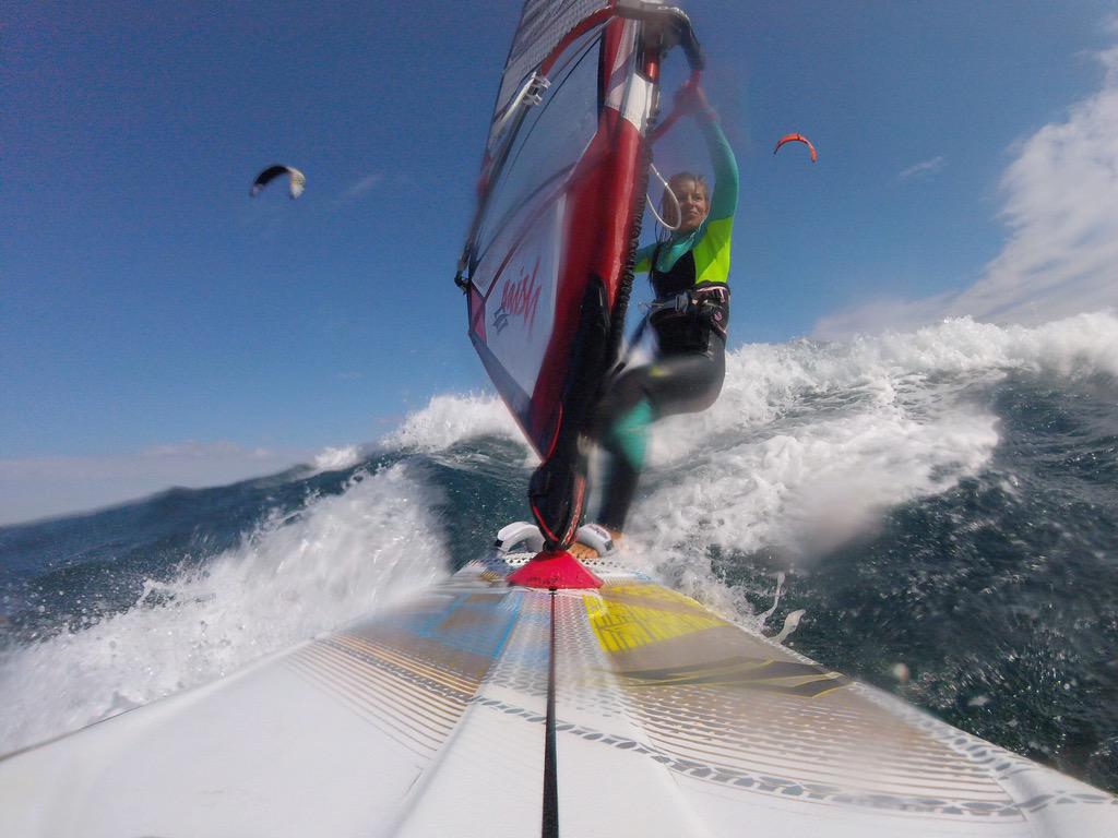 manca_notar's tweet photo. Scored one of the best windsurfing days at home this year! 🏄🏽 @NaishWindIntl @RedBullSi @OfficialMauiJim #tidakrila http://t.co/2XBVEeQZ9t