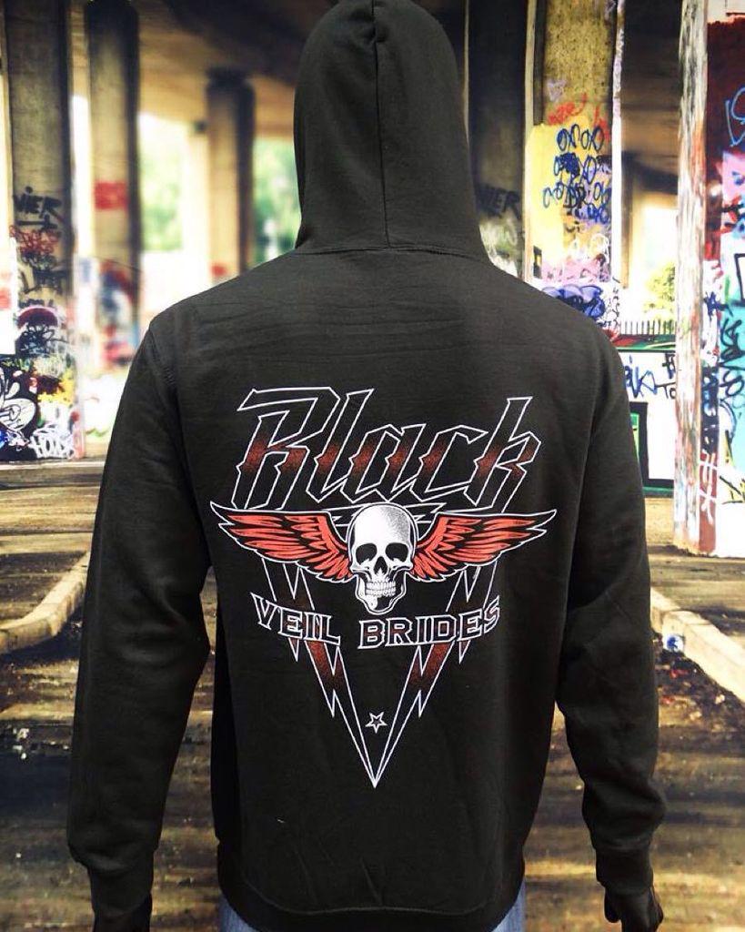 NEW IN STOCK! <a href="/blackveilbrides/">Black Veil Brides</a> BLACK VEIL BRIDES Official Uni-Sex Pull Over Hooded Top HIG… ift.tt/1N0U18Q