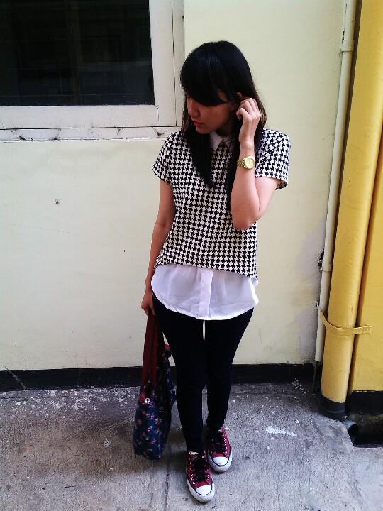 Yang ini minta fotoin tarus, walau rame ndak ngurus...sukanya ootd pastinya!! Cc: <a href="/Syaprameswara/">Sastisya Prameswara</a>