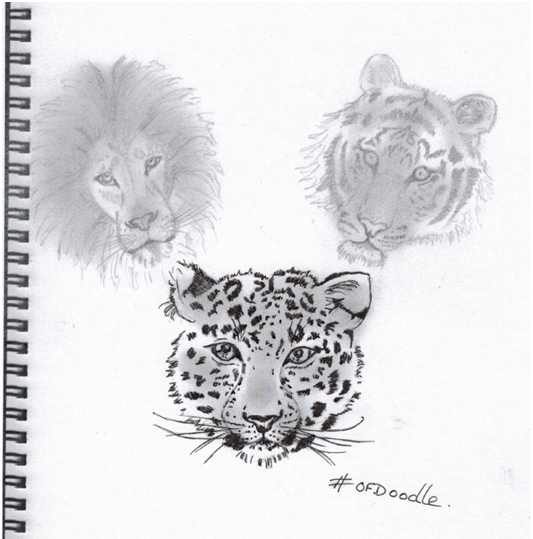 SarrattOffice's tweet photo. Massive congrats to Sharon Dobson who won the #OFDoodle This is amazing, I wish I could doodle like this! http://t.co/N7y2Fr5blE