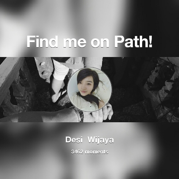 xiaoofung's tweet photo. I've shared 3,462 memories with my friends on #Path - see them now at http://t.co/oDoA5YdMv3! #thepersonalnetwork http://t.co/JdwE7OIPt4