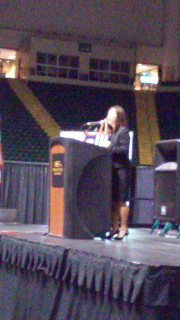 Region3BPAOhio's tweet photo. Special guest speaker, Dr. Li, Dean of the College of Business, WSU http://t.co/zOmLnfoDqE
