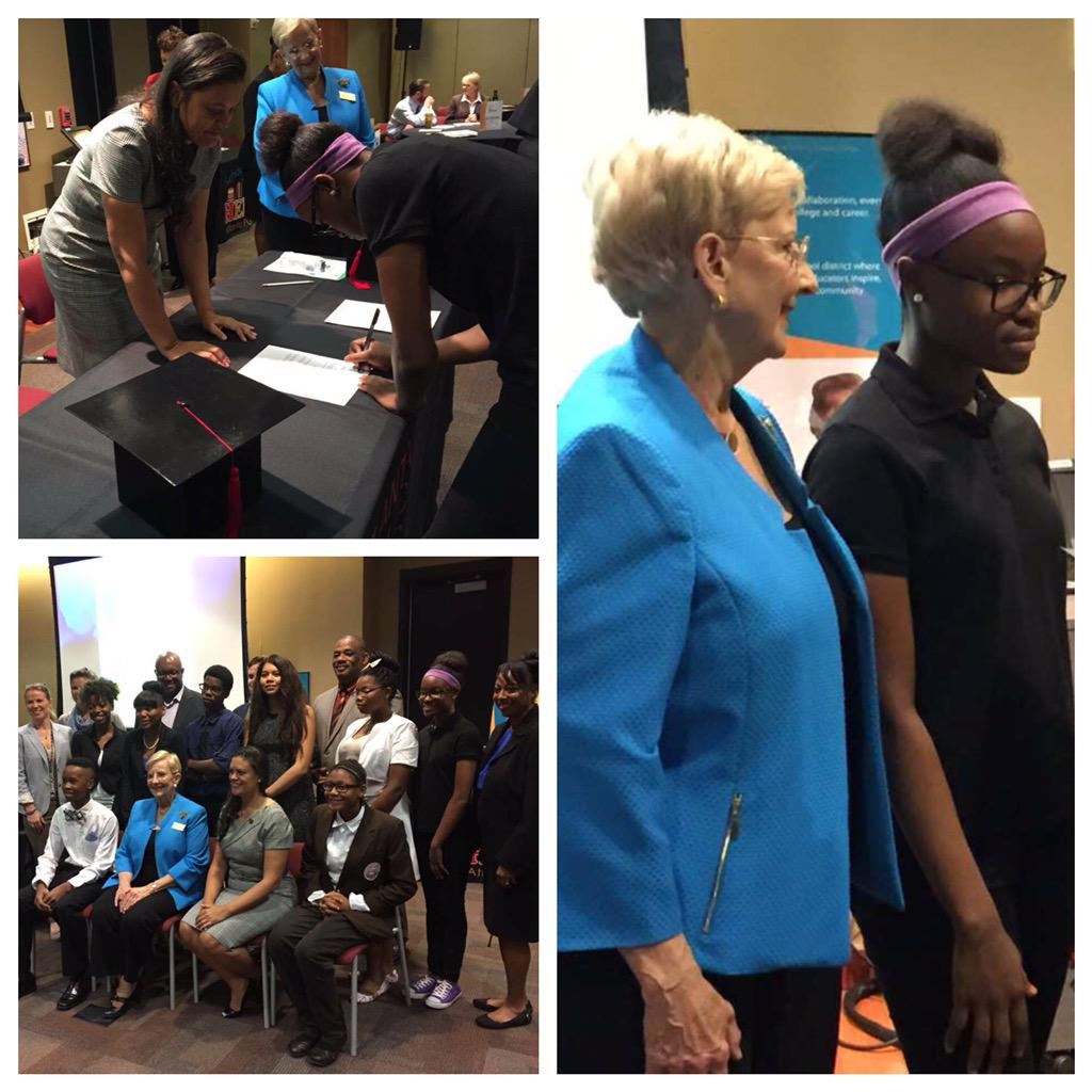 Meria Carstarphen (@carstarphenmj) on Twitter photo Finally REACH Signing Ceremony Day! #APS students get $10K for scholarships to GA HOPE institutions! <a href="/apsupdate/">ATL Public Schools</a> Finally REACH Signing Ceremony Day! #APS students get $10K for scholarships to GA HOPE institutions! <a href="/apsupdate/">ATL Public Schools</a>