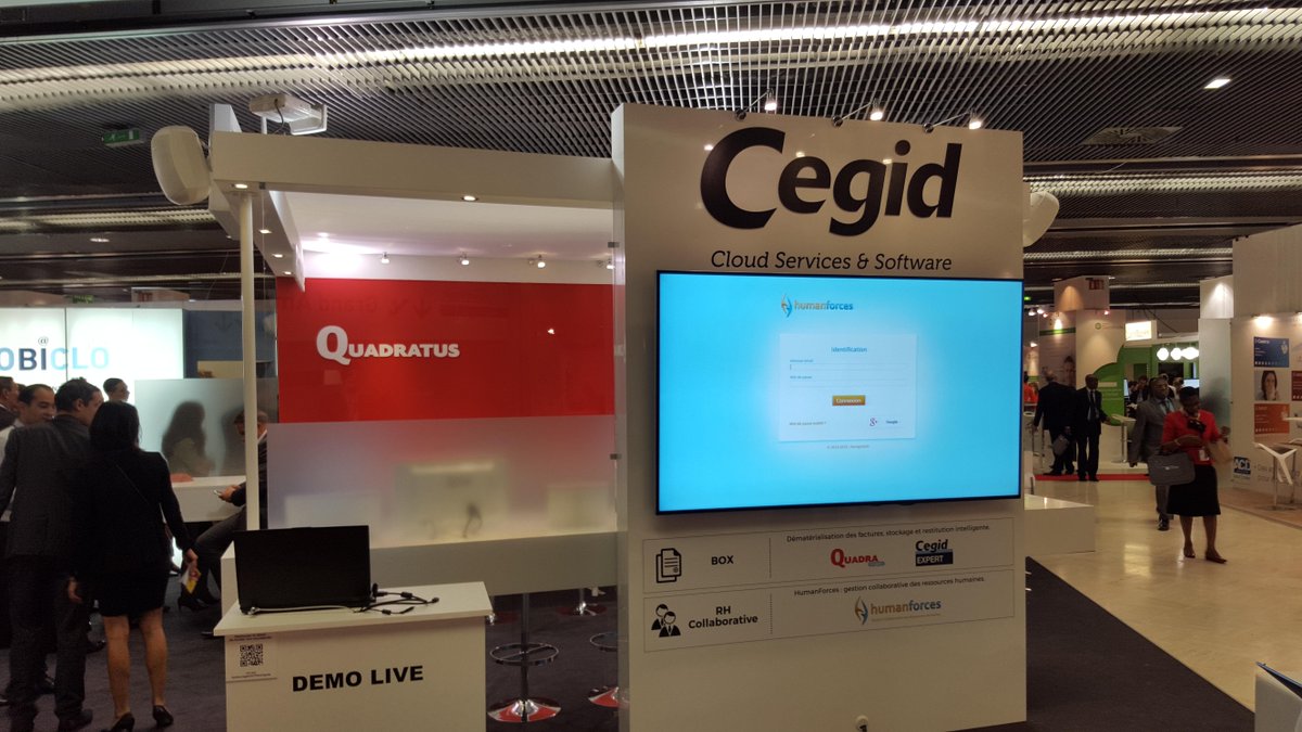 HumanForcesSIRH's tweet image. #congresoec Pour découvrir #HumanForcesSIRH, rendez-vous dans le stand #Cegid