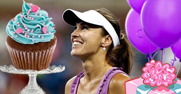 WTA \"Happy Birthday MHingis from the    