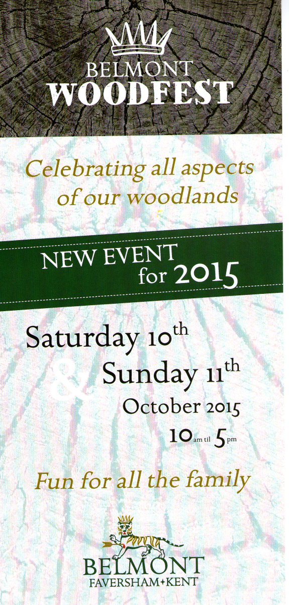 BelmontHseGdns's tweet image. WOOD FEST - Fun for all the family! 10th &amp;amp; 11th October @visitfaversham @EventInKt @VisitKent @VisitSEEngland