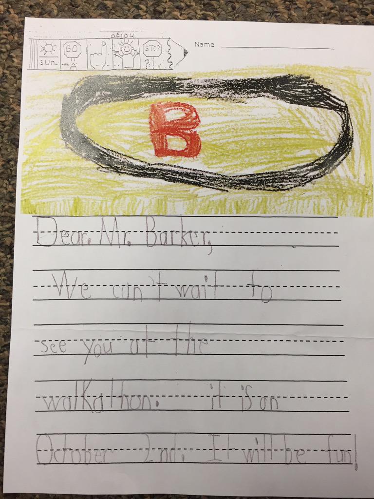 BHMSDnews's tweet photo. I'm excited to judge and participate in the elementary school's walk-a-thon this Friday! #BHMSD http://t.co/HlADRf7jRo