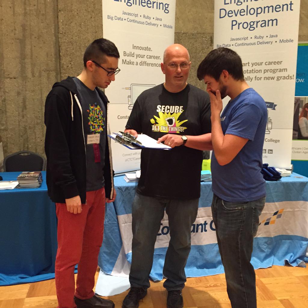 Off to a great start <a href="/UMassCareers/">Career Services</a> #engineers #ctctinterns #CTCTLife