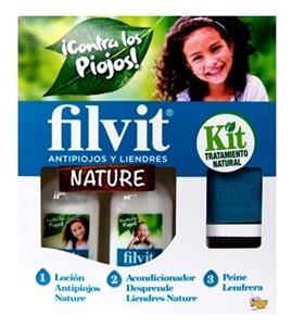 celorriofarma's tweet photo. #Kit compuesto por: FILVIT locion antipiojos Nature 125 ml., FILVIT acondicionador 125 ml., y FILVIT peine lendrera. http://t.co/Brk2bUVMsY