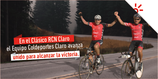 El @ClasicoRCNClaro llega a su 4⃣ etapa y el equipo @ColdeporteClaro está listo para dejar huella 👣