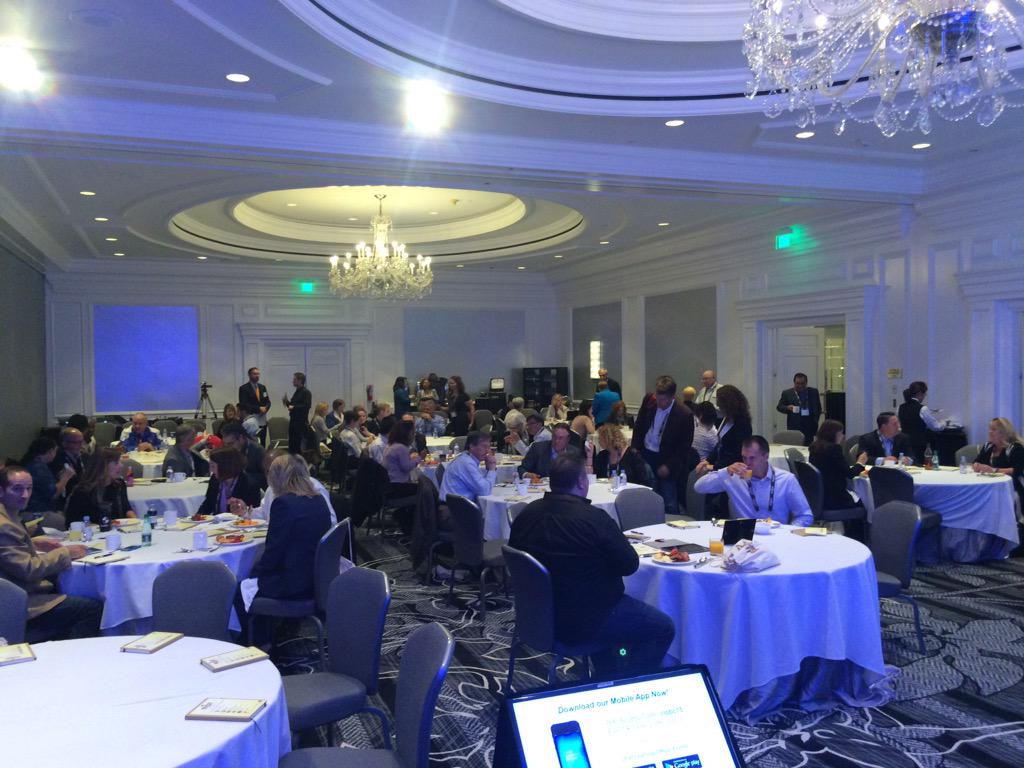 jsysmans's tweet image. Full house here at #CLObc in San Francisco.