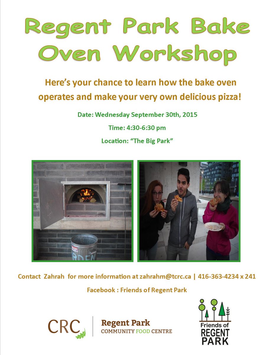 We are hosting a bake oven workshop today from 4:30-6:30 pm!
Make sure you join us :)