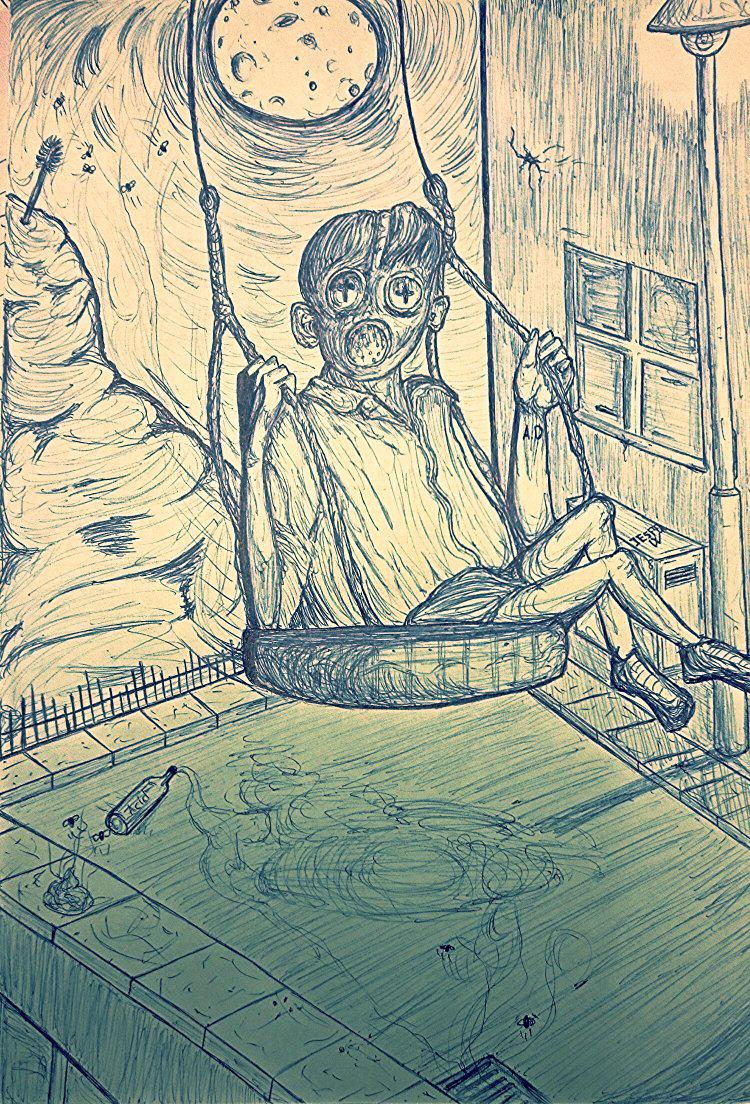 TheFalserose's tweet photo. Bored at work so i draw this! :) http://t.co/uNPNNL8Xp2