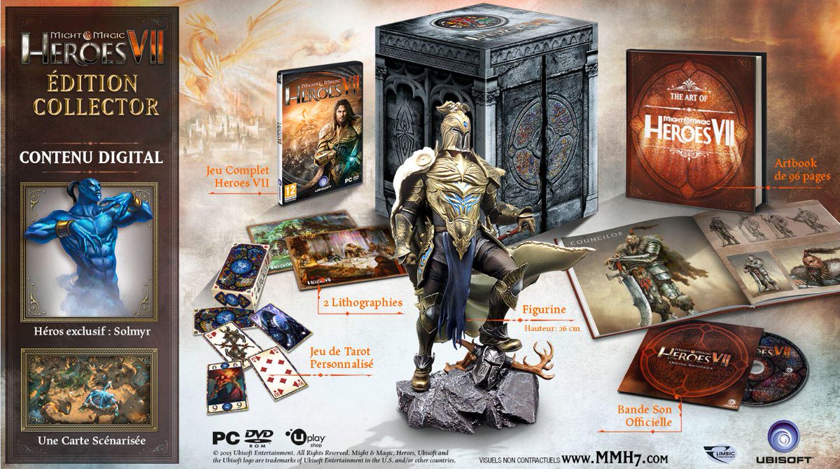 ASUS_ROG_FR's tweet image. #RT et follow @UbisoftFR et @ASUS_ROG_FR pour tenter de gagner un coffret collector du jeu Might &amp;amp; Magic Heroes VII.