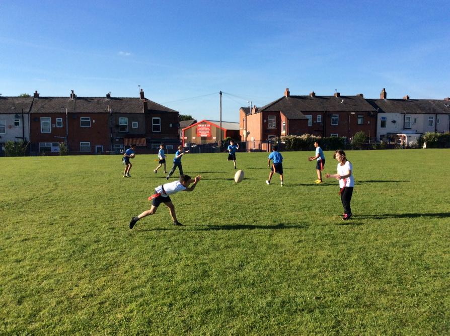 Tag-rugby !