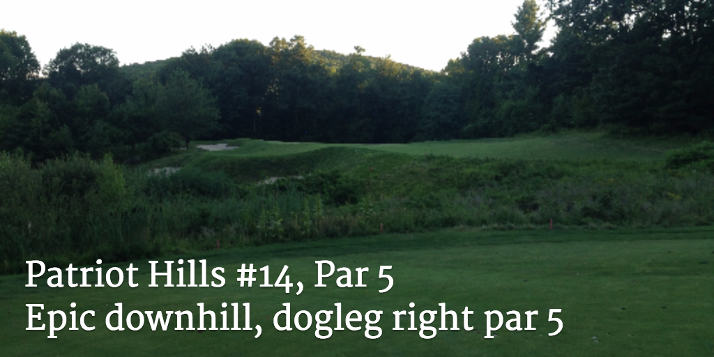 golfkeyco's tweet photo. Epic downhill, dogleg right par 5. What we love about golf: strategic and beautiful http://t.co/z1r6A7Bd6Q