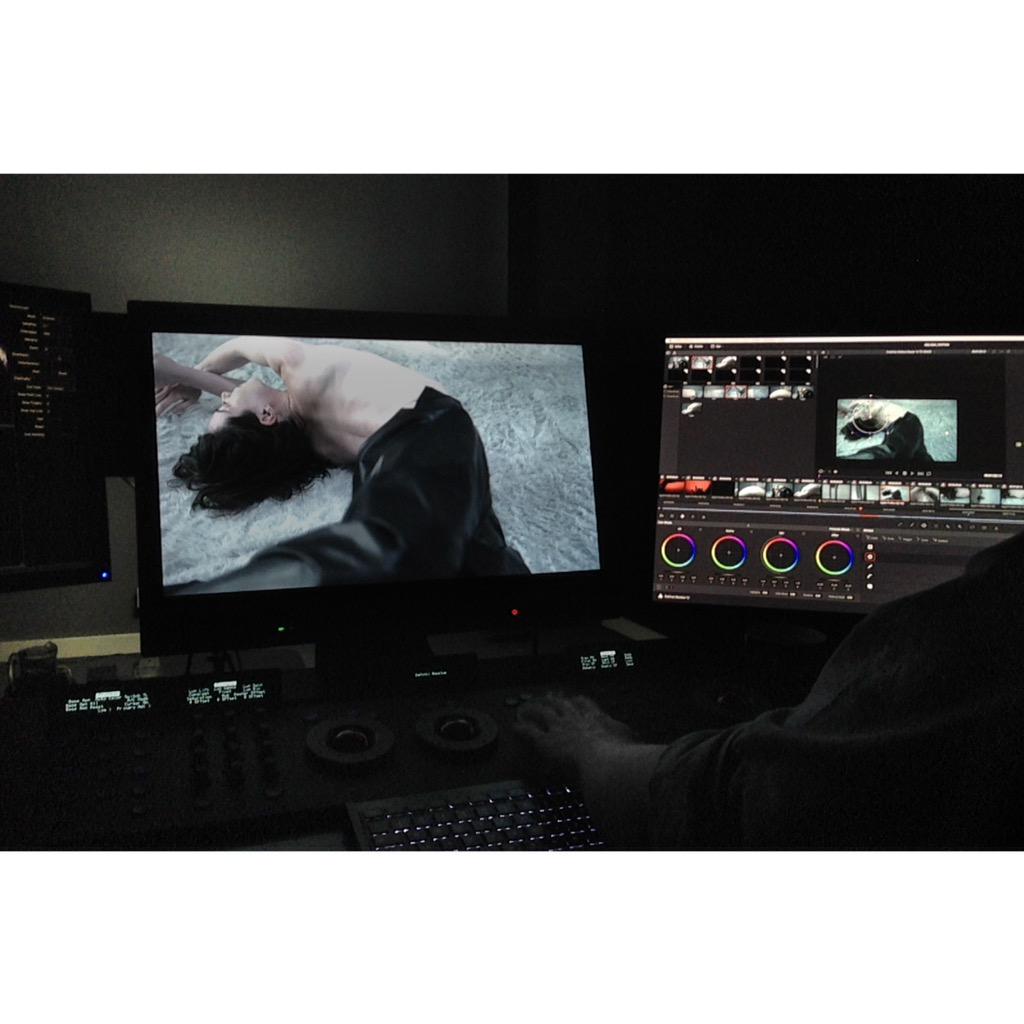 Just finished the grade on <a href="/melissatofton/">melissa tofton</a> SS16 promo Graded by Toby Tomkins at Cheat. #comingsoon #stoya #fashionfilm