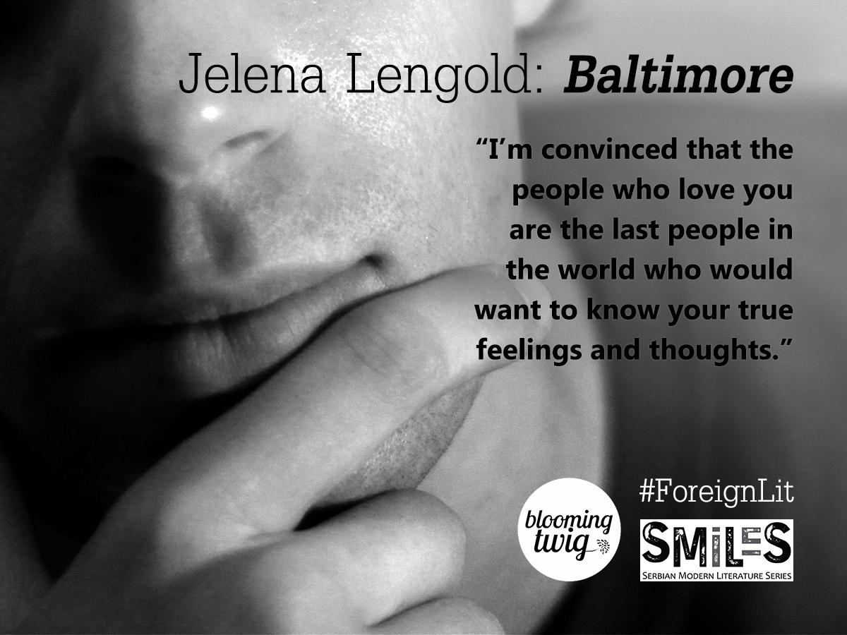 smileseries's tweet photo. 'Baltimore' by Jelena Lengold #SMiLeS #BloomingTwig http://t.co/IvqQd7x6s1
